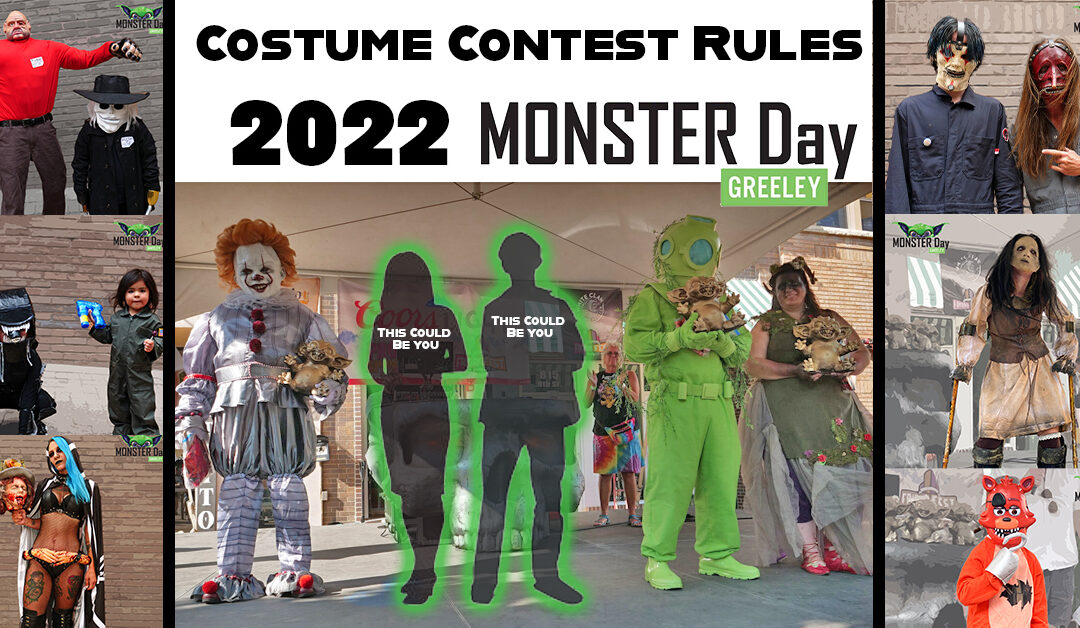 Monster Day Greeley 2022 Costume Contest Rules