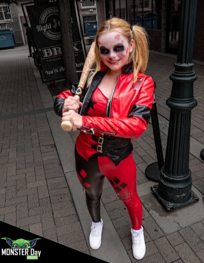 Harley Quinn Monster Day Greeley Costume Contest