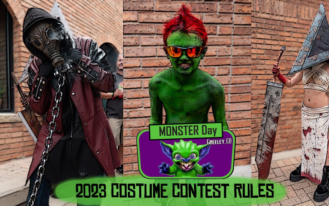Monster Day Greeley 2023 Costume Contest Rules